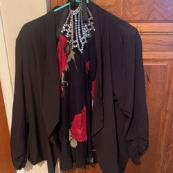 Sleeveless Outfit With Over jacket