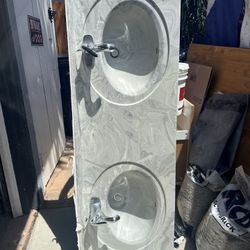 Double Sink 21.5inX60in