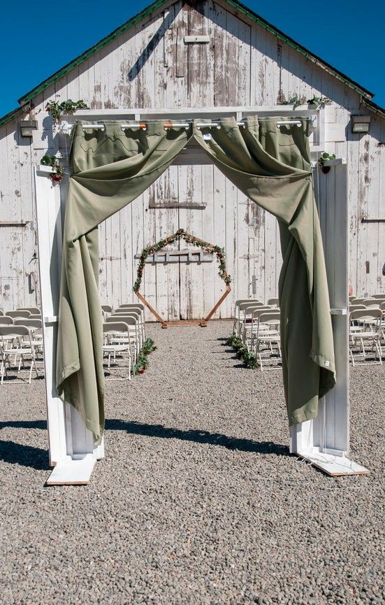 Wedding Decor Rustic Barn Farmhouse Outdoor Roses Eucalyptus