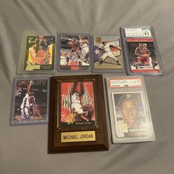 Basketball And Baseball Cards