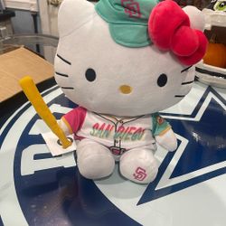 Padres Hello Kitty Plush 2025