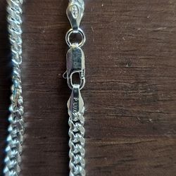 925 Sterling Silver Miami Cuban Chain – 22"