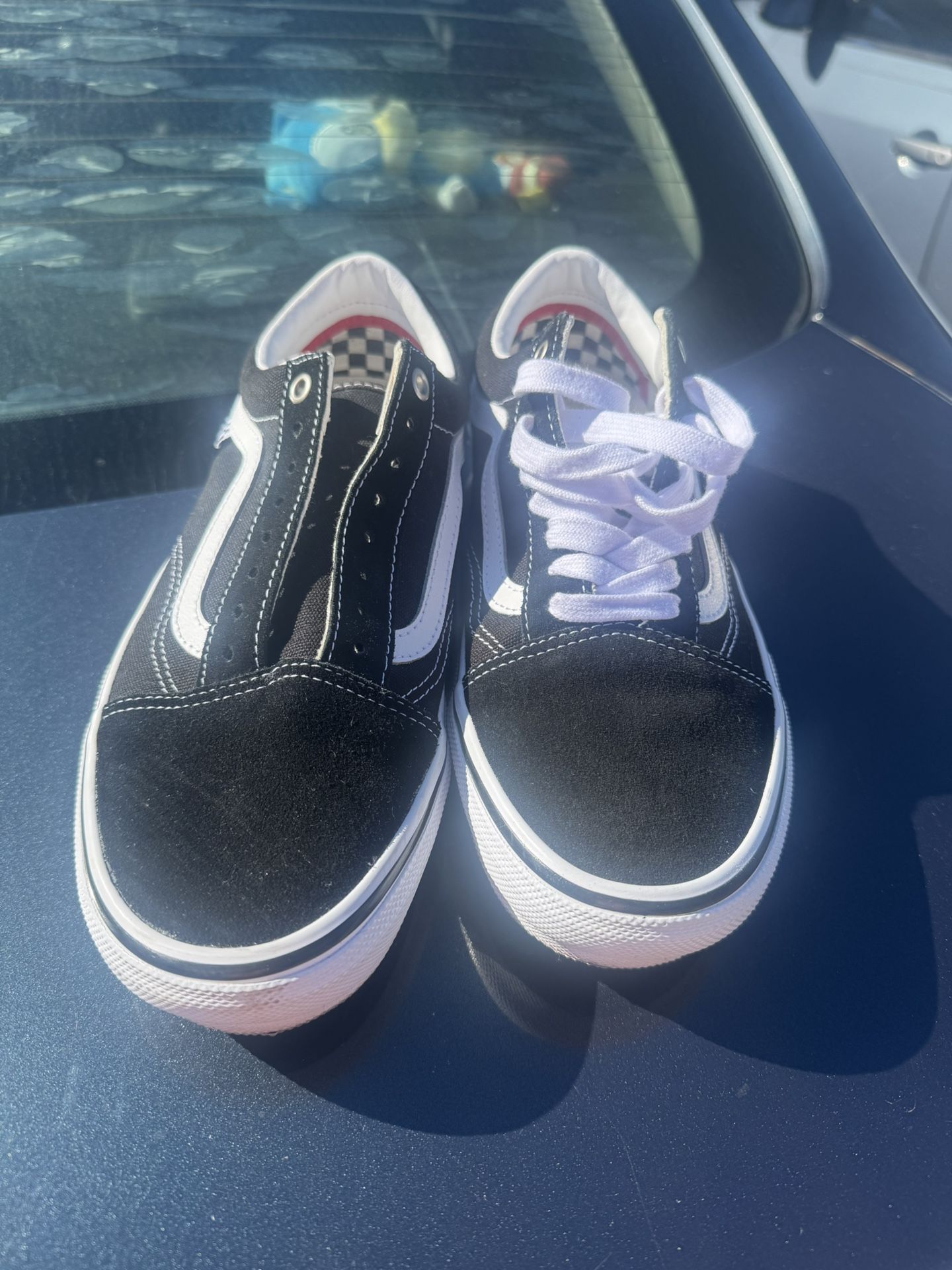 Black And White Vans New