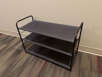 3-Tier Stable Metal Shoe Rack