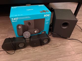 Logitech Z407 Bluetooth computer speakers