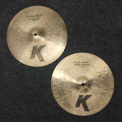 14” Zildjian Custom Dark K Hi Hats