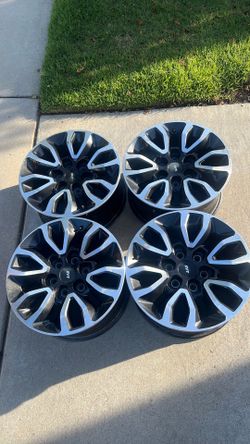 2012 Ford Raptor Full Set Original 17x8.5” SVT Wheels