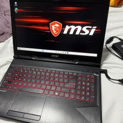 MSI GP63 Leopard-077 Gaming Laptop – i7 / GTX 1060 6GB / 16GB RAM