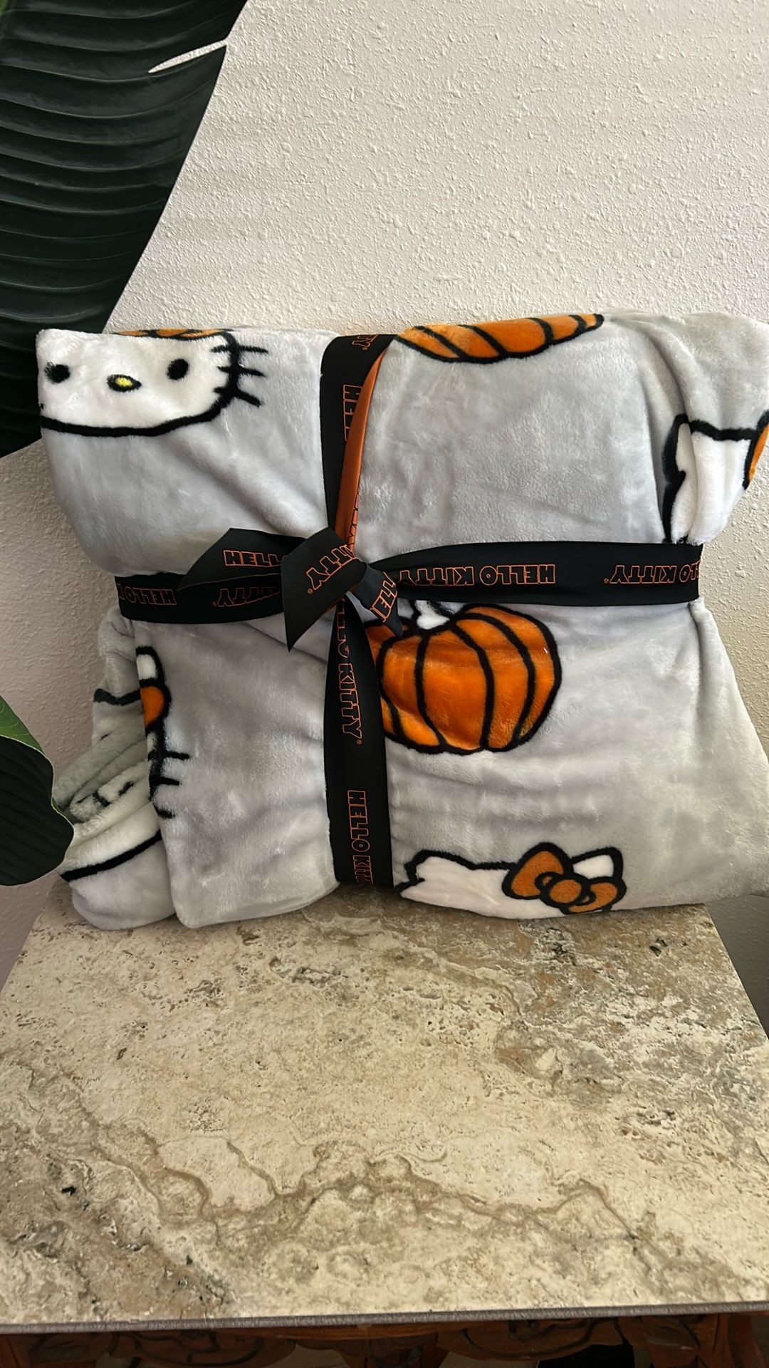 Hello Kitty Halloween Blanket 