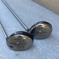 Great Big Bertha Fairway Woods 5wood & 7wood 