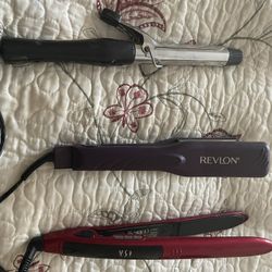 3 Hair Stylers  By Revlon And Assi