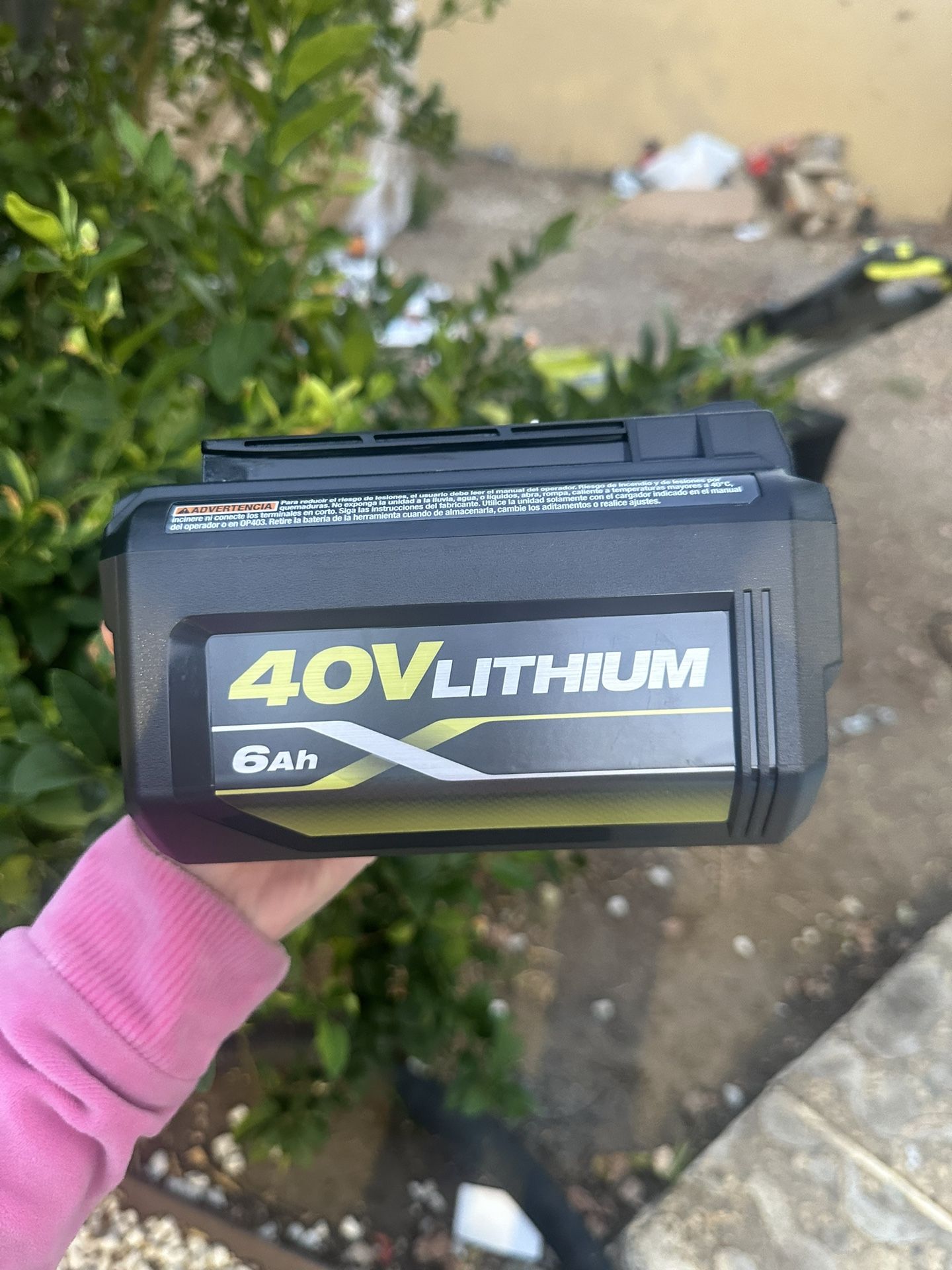 Ryobi Battery