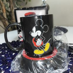 Disney Mickey Mouse Mug Warmer with Mug by Select Brands 12oz New