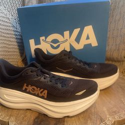Hoka Bondi 9 Black / Rose Gold 1162012-BRGL Women's 7.5B