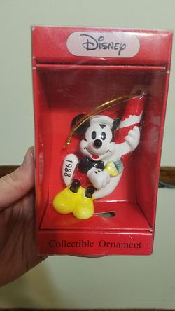 Disney collectible Mickey ornament!