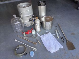 Home Brewing Equipment Lot