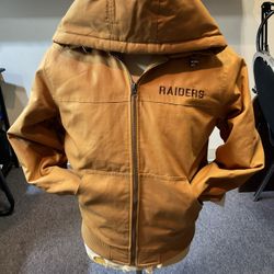 RAIDERS JACKIE ZIP UP BROWN SIZE S AND XXL