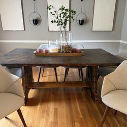 One-of-a-Kind Artisan Dining Table – Handmade | New Morning Gallery Asheville