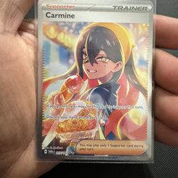 Carmine 217/167 SIR - Pokmon TCG Twilight Masquerade for Sale in Whittier,  CA - OfferUp