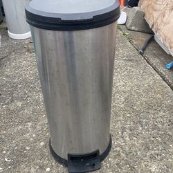 Trash can pick up. E. Side. Tacoma