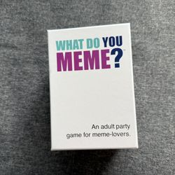 What Do You Meme? Card Game