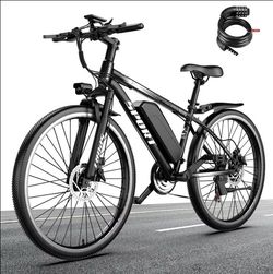 2 6-inch Adult Electric Mountain Bike - 749W Motor, 48V 10A Removable Battery - 25MPH,,