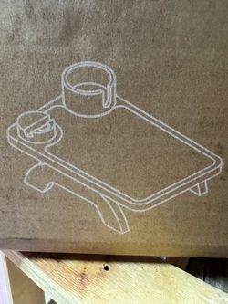 COUCH arm Tray with Cup Holder