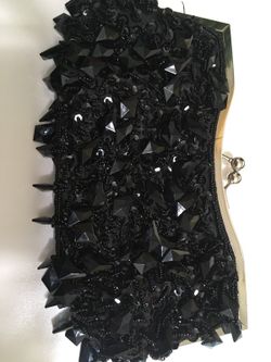 Weddings, black party purse