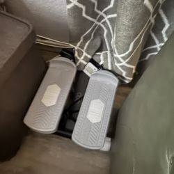 Exercising Stepper With Resistant Bands