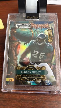 LeSean McCoy 1/1 "Fantasy Football Steampunk"