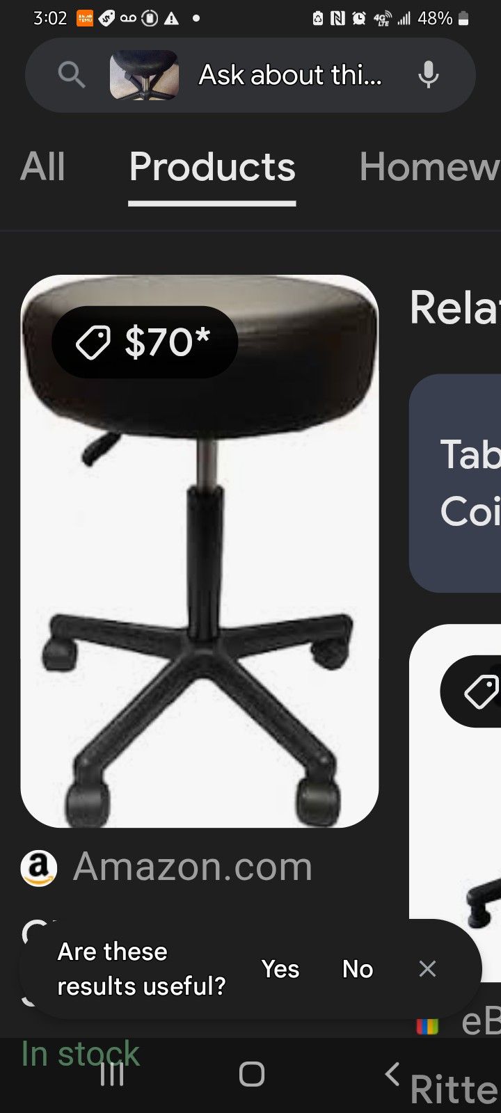 Hydraulic Chair