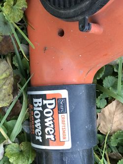 Craftsman power blower