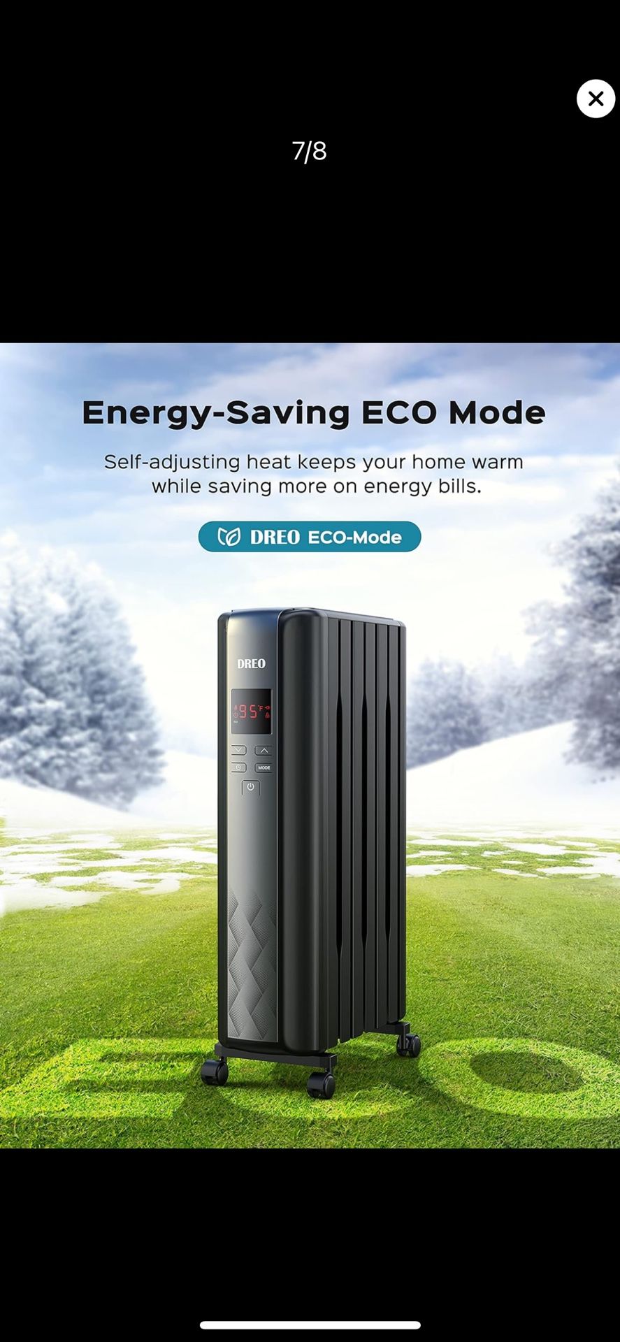 Deep Radiator Heater
