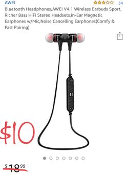 Magnetic Bluetooth Earbuds