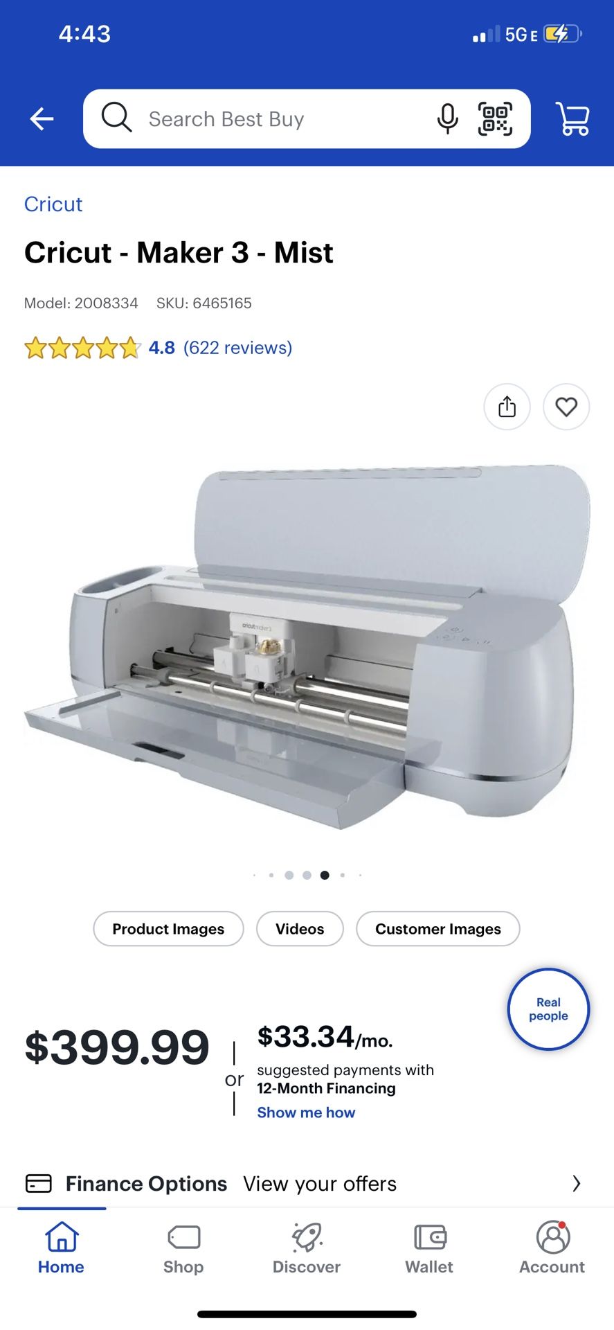 New Cricut Maker 3 Machine