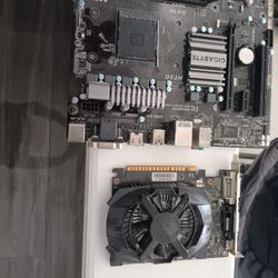 Motherboard, Graphics Card, One Ram..