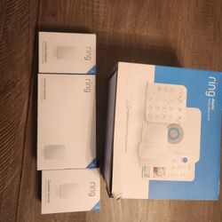 Brand New Ring Alarm System With Extra Sensors