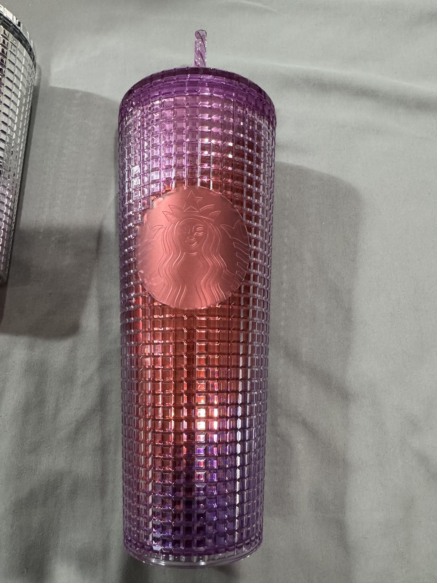 Starbucks Purple Grid Tumbler