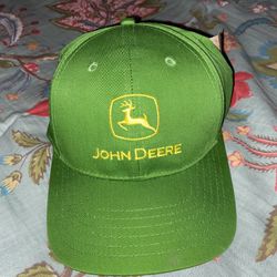 John Deere Green Adjustable Hat (w/ Snap Back) New with Tags