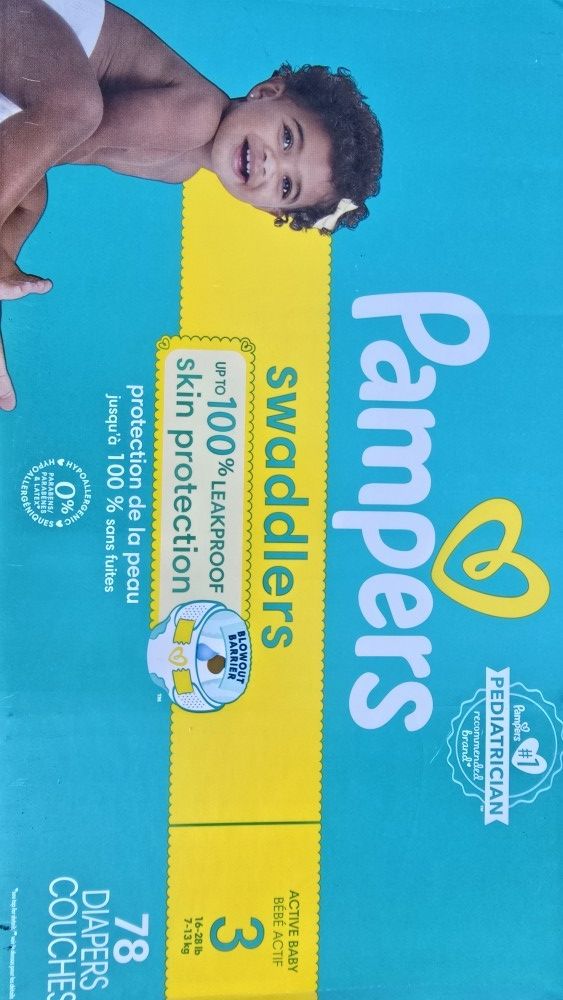 Pampers Diapers Size 2 78 Count
