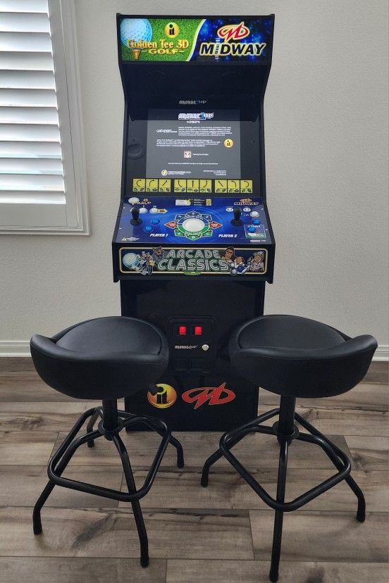 Multiple Game Arcade Machine 
