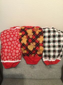 CHRISTMAS 🎄 PATTERN, GROCERY BAGS HOLDERS, NEW