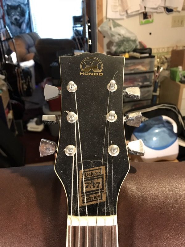 Hondo 737 Deluxe Series H737BS Les Paul Electric Guitar for Sale in Hockessin DE OfferUp