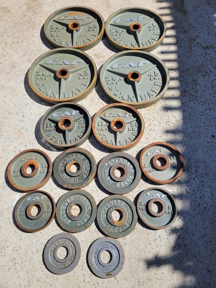 295lb Olympic Gym Weight Set