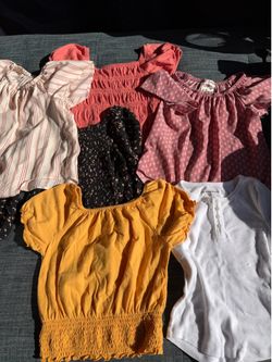 Little Girls size 8 blouses