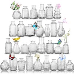 🚨🔥 SELLING FAST! 30 Clear Glass Bud Vases for Wedding Centerpieces – $30 FIRM! 🔥🚨