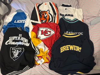 Starter Jackets with tags all sizes