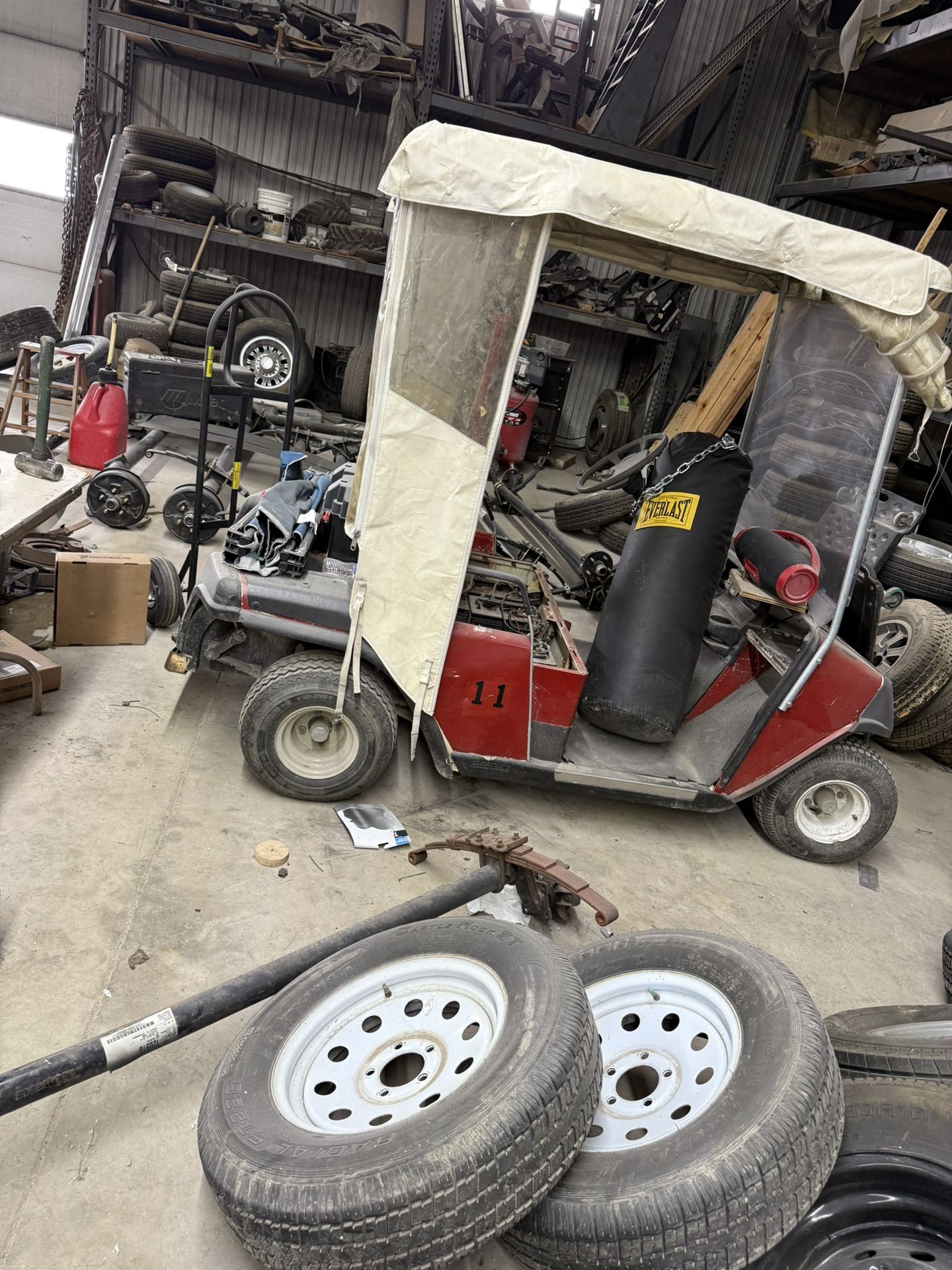 36volt Ez Go Golf Cart Runs 