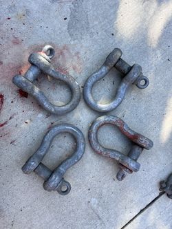 Screw Pin Anchor Shackles 9 1/2T