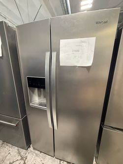 Whirlpool Stainless Steel Side-by-Side Refrigerator